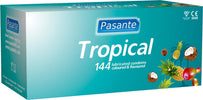 Preservativi Gusto Tropicale Pasante Tropical 48 Ananas - 48 Cocco - 48 Mango in Busta da 144 Pz Salute e cura della persona/Erotismo e contraccezione/Sesso sicuro e contraccezione/Preservativi/Preservativi maschili Kondorama - Martinsicuro, Commerciovirtuoso.it