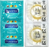 Preservativi Gusto Tropicale Pasante Tropical 48 Ananas - 48 Cocco - 48 Mango in Busta da 144 Pz Salute e cura della persona/Erotismo e contraccezione/Sesso sicuro e contraccezione/Preservativi/Preservativi maschili Kondorama - Martinsicuro, Commerciovirtuoso.it