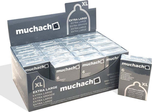 Preservativi Trasparenti Misura Grande Senza Aroma 20 confezioni da 6pz Muchacho XL Profilattici Salute e cura della persona/Erotismo e contraccezione/Sesso sicuro e contraccezione/Preservativi/Preservativi maschili Kondorama - Martinsicuro, Commerciovirtuoso.it