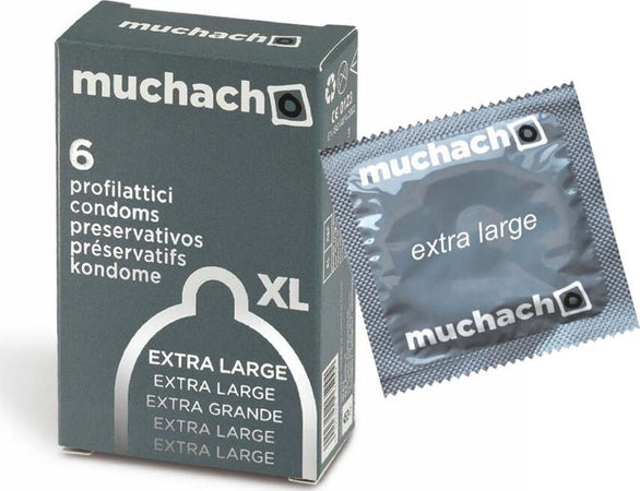 Preservativi-Trasparenti-Misura-Grande-Senza-Aroma-20-confezioni-da-6pz-Muchacho-XL-Profilattici