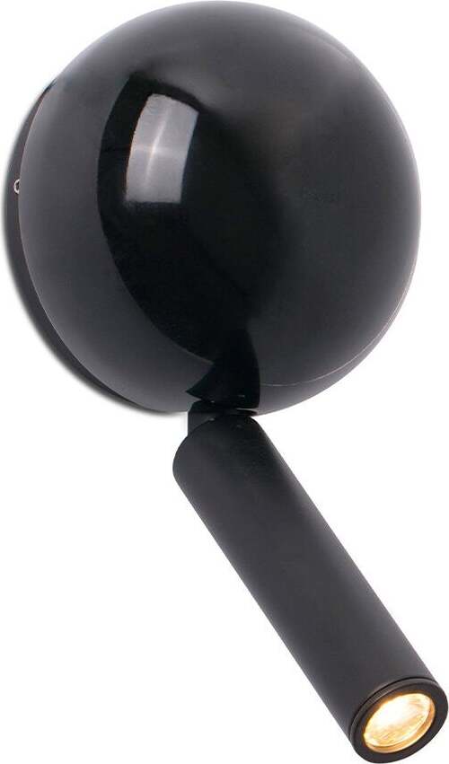 PRESS Lampada da parete llettore nero Illuminazione/Illuminazione per interni/Illuminazioni per pareti/Applique Led Mall Home - Napoli, Commerciovirtuoso.it