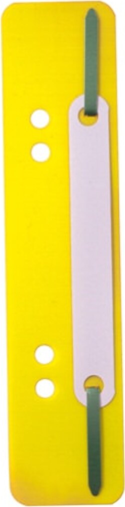 Pressini fermafogli - 38x150 mm - giallo - Durable - conf. 25 pezzi Cancelleria e prodotti per ufficio/Archivio ufficio e accessori per scrivania/Archivio ufficio/Cartelle sospese e accessori/Indici per cartelle sospese Eurocartuccia - Pavullo, Commerciovirtuoso.it