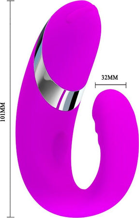 Pretty Love Amour Gioco Di Coppia Vibratore Vaginale Clitoride Per Lui E Lei In Silicone Viola Ricaricabile Usb 10 cm Salute e cura della persona/Erotismo e contraccezione/Sex toys/Vibratori/Vibratori per coppia Kondorama - Martinsicuro, Commerciovirtuoso.it