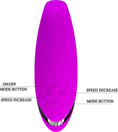 Pretty Love Amour Gioco Di Coppia Vibratore Vaginale Clitoride Per Lui E Lei In Silicone Viola Ricaricabile Usb 10 cm Salute e cura della persona/Erotismo e contraccezione/Sex toys/Vibratori/Vibratori per coppia Kondorama - Martinsicuro, Commerciovirtuoso.it
