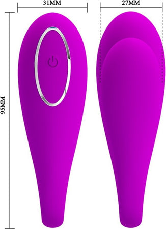 Pretty Love August Vibratore Gioco Di Coppia Ricaricabile Usb 12 Funzioni Con App Bluetooth Salute e cura della persona/Erotismo e contraccezione/Sex toys/Vibratori/Vibratori per coppia Kondorama - Martinsicuro, Commerciovirtuoso.it