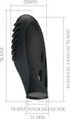 Pretty Love Gilo Vibratore Anale Vaginale da Dito Fingering Vibrator 18 x 78mm Salute e cura della persona/Erotismo e contraccezione/Sex toys/Vibratori/Vibratori classici Kondorama - Martinsicuro, Commerciovirtuoso.it