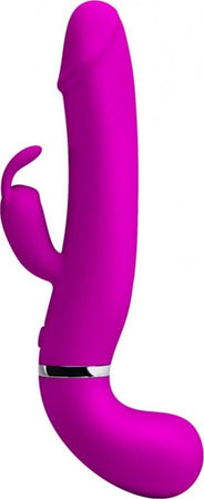 Pretty Love Henry Vibratore Rabbit di Design 100% Silicone Colore Fuxia Ricaricabile USB 12 funzioni di Vibrazione Salute e cura della persona/Erotismo e contraccezione/Sex toys/Vibratori/Vibratori Rabbit Kondorama - Martinsicuro, Commerciovirtuoso.it