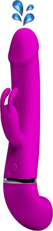 Pretty Love Henry Vibratore Rabbit di Design 100% Silicone Colore Fuxia Ricaricabile USB 12 funzioni di Vibrazione Salute e cura della persona/Erotismo e contraccezione/Sex toys/Vibratori/Vibratori Rabbit Kondorama - Martinsicuro, Commerciovirtuoso.it