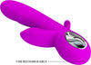 Pretty Love Humphray Vibratore Vaginale In Silicone Viola Con Doppio Stimolatore Clitoride Anale e Anello Cromato Ricaricabile Usb Salute e cura della persona/Erotismo e contraccezione/Sex toys/Vibratori/Vibratori Rabbit Kondorama - Martinsicuro, Commerciovirtuoso.it