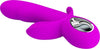 Pretty Love Humphray Vibratore Vaginale In Silicone Viola Con Doppio Stimolatore Clitoride Anale e Anello Cromato Ricaricabile Usb Salute e cura della persona/Erotismo e contraccezione/Sex toys/Vibratori/Vibratori Rabbit Kondorama - Martinsicuro, Commerciovirtuoso.it