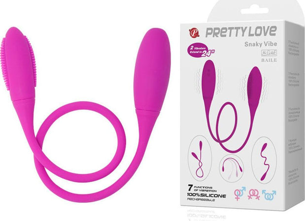 Pretty Love Snaky Deluxe 7v Vibratore in Silicone Morbido Flessibile Elastico Salute e cura della persona/Erotismo e contraccezione/Sex toys/Vibratori/Vibratori Lay-on Kondorama - Martinsicuro, Commerciovirtuoso.it
