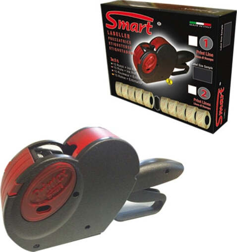 Prezzatrice Nuova Smart 8-2112 - etichette 21x12 mm - nero - Printex Cancelleria e prodotti per ufficio/Archivio ufficio e accessori per scrivania/Etichette divisori per schedario e timbri/Etichette ed etichette adesive/Etichette per prezzatrici Eurocartuccia - Pavullo, Commerciovirtuoso.it