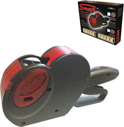 Prezzatrice Nuova Smart 8-2612 - etichette 26x12 mm - nero -Printex Cancelleria e prodotti per ufficio/Archivio ufficio e accessori per scrivania/Etichette divisori per schedario e timbri/Etichette ed etichette adesive/Etichette per prezzatrici Eurocartuccia - Pavullo, Commerciovirtuoso.it