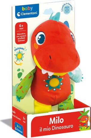 Prime-attività-Clementoni-17773-BABY-Milo-il-mio-Dinosauro
