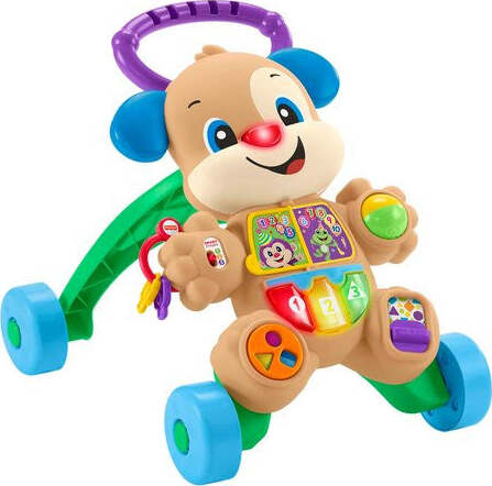 Prime-attività-Fisher-Price-HHX15-RIDI-E-IMPARA-Cagnolino-Primi-Passi