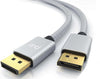 Primewire 1m Cavo DisplayPort 8k Audio Video Display Port DP to DP Alta qualitá 7680 x 4320 a 60 Hz - 3840 x 2160 a 120 Hz - 1920 x 1200 a 240 Hz - 32,4 Gbit/s