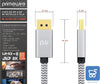 Primewire 1m Cavo DisplayPort 8k Audio Video Display Port DP to DP Alta qualitá 7680 x 4320 a 60 Hz - 3840 x 2160 a 120 Hz - 1920 x 1200 a 240 Hz - 32,4 Gbit/s