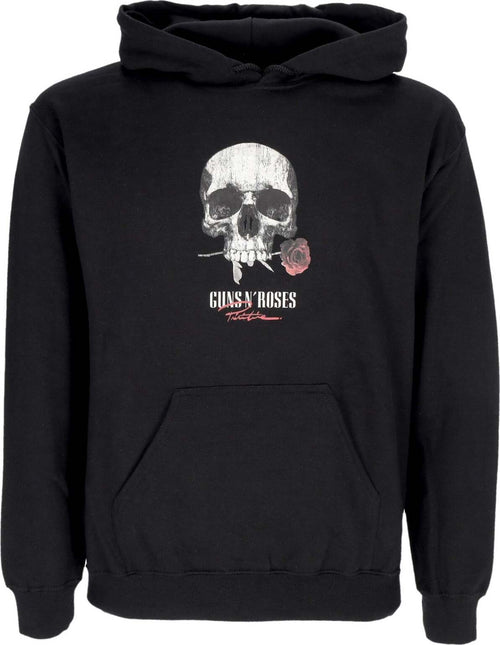 PRIMITIVE-Felpa-Cappuccio-Uomo-Don't-Cry-Hoodie-X-Guns-N'-Roses-Black-da-uomo