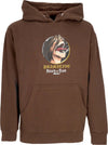 PRIMITIVE-Felpa-Cappuccio-Uomo-Future-Memory-Hoodie-X-Attack-On-Titan-Brown-da-uomo