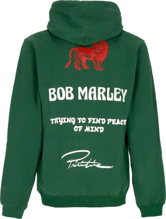 PRIMITIVE-Felpa-Cappuccio-Uomo-Heartache-Hoodie-X-Bob-Marley-Forest-Green-da-uomo