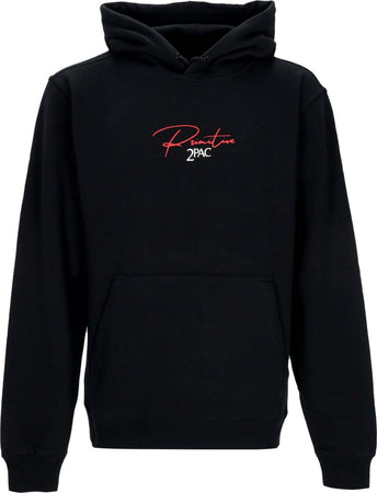 PRIMITIVE-Felpa-Cappuccio-Uomo-Lyrics-Ii-Hoodie-X-Tupac-Black-da-uomo