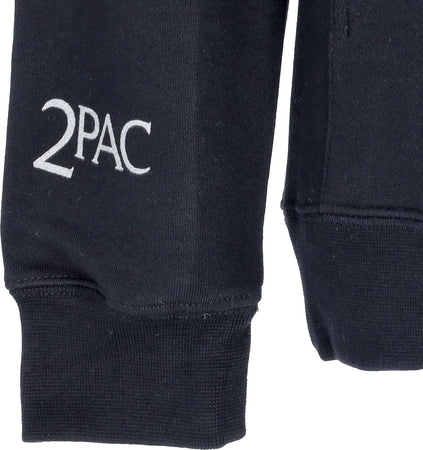 PRIMITIVE-Felpa-Cappuccio-Uomo-Shakur-Hood-X-Tupac-Black-da-uomo