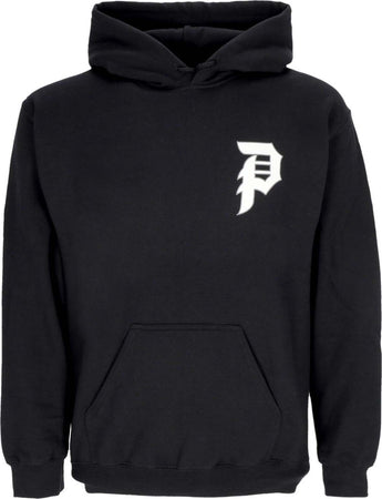 PRIMITIVE-Felpa-Cappuccio-Uomo-Tangle-Hoodie-Black-da-uomo