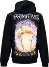 PRIMITIVE-Felpa-Cappuccio-Uomo-Time-Hoodie-X-Megadeth-Black-da-uomo