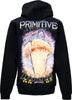 PRIMITIVE-Felpa-Cappuccio-Uomo-Time-Hoodie-X-Megadeth-Black-da-uomo
