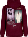 PRIMITIVE-Felpa-Cappuccio-Uomo-Voice-Hood-X-Tupac-Burgundy-da-uomo