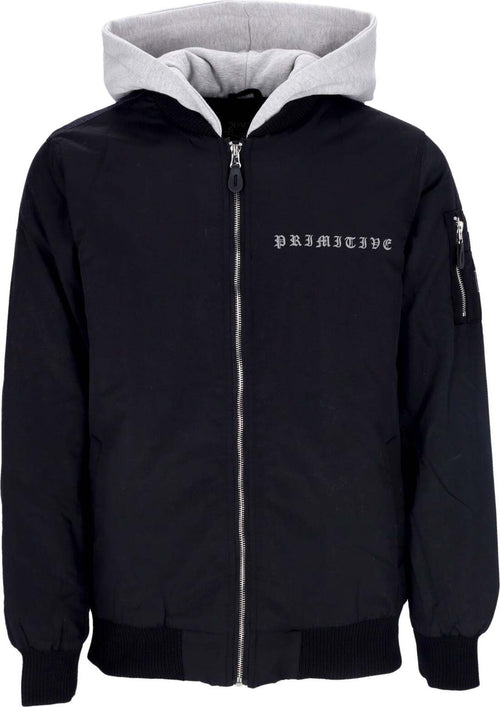 PRIMITIVE-Giubbotto-Bomber-Uomo-Platinum-Bomber-Jacket-X-2pac-Black-da-uomo