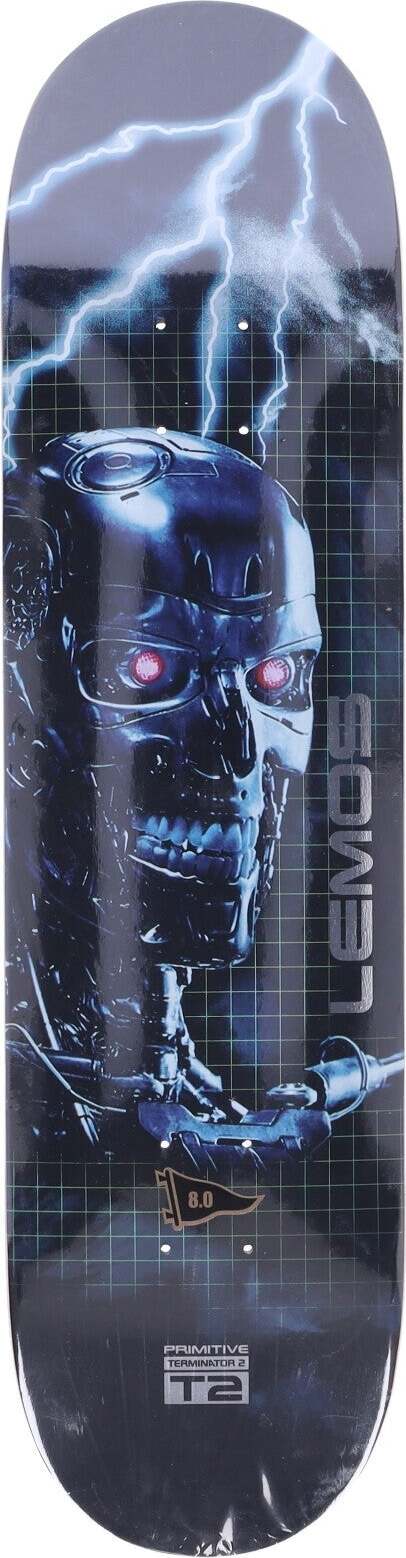 PRIMITIVE-Skateboard-Tavola-Uomo-Box-Set-Lemos-Deck-X-Terminator-2-Multi-Color-da-uomo