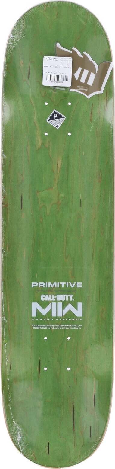 PRIMITIVE-Skateboard-Tavola-Uomo-Mapping-Dirty-P-Team-Deck-X-Call-Of-Duty-Green-da-uomo