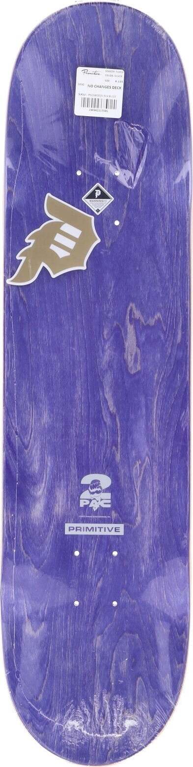 PRIMITIVE-Skateboard-Tavola-Uomo-No-Changes-Deck-X-2pac-Royal-Blue-da-uomo
