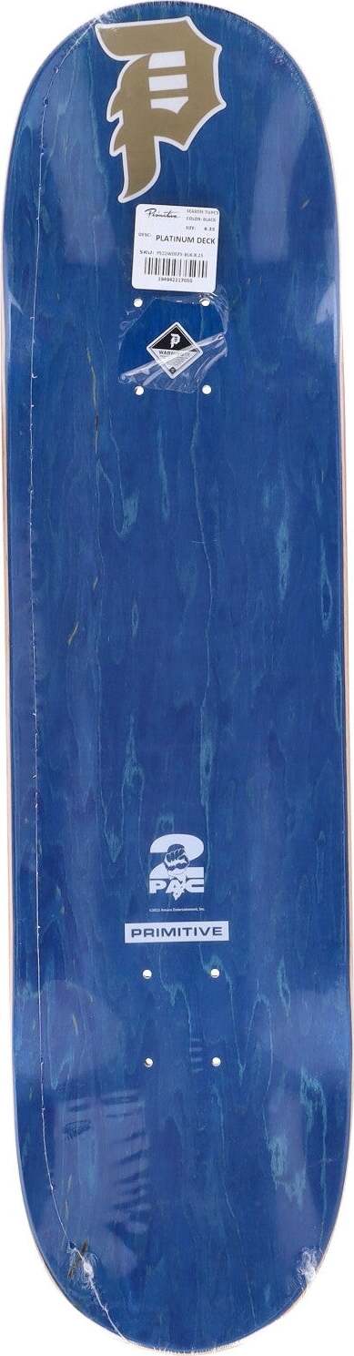 PRIMITIVE-Skateboard-Tavola-Uomo-Platinum-Deck-X-2pac-Blue-da-uomo