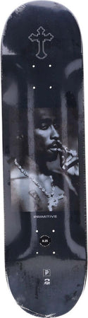 PRIMITIVE-Skateboard-Tavola-Uomo-Platinum-Deck-X-2pac-Orange-da-uomo