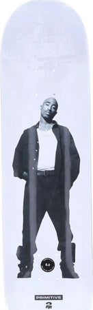 PRIMITIVE-Skateboard-Tavola-Uomo-Posted-Deck-X-2pac-Orange-da-uomo