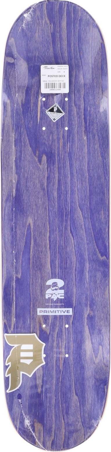 PRIMITIVE-Skateboard-Tavola-Uomo-Posted-Deck-X-2pac-Royal-Blue-da-uomo