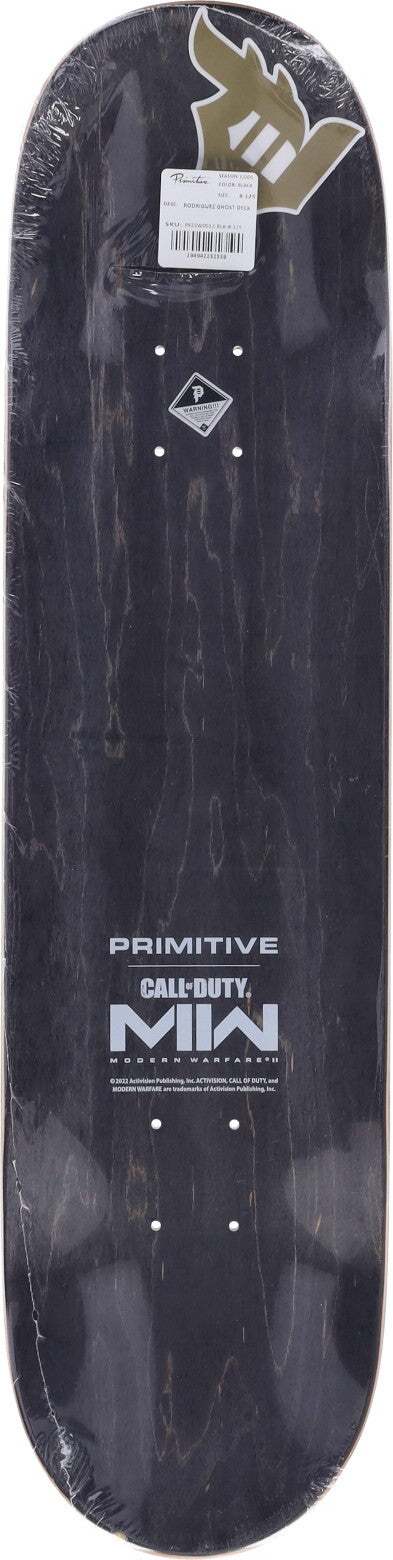 PRIMITIVE-Skateboard-Tavola-Uomo-Rodriguez-Ghost-Deck-X-Call-Of-Duty-Black-da-uomo