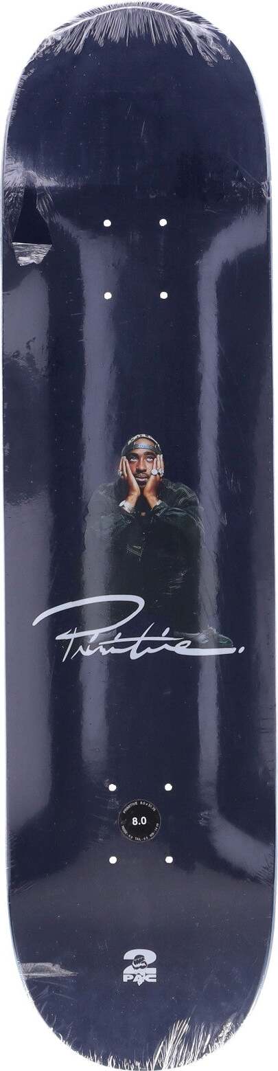 PRIMITIVE-Skateboard-Tavola-Uomo-Shakur-Deck-X-Tupac-Purple-da-uomo