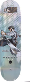 PRIMITIVE-Skateboard-Tavola-Uomo-Silvas-Levi-Deck-X-Attack-On-Titan-Green/multi-da-uomo