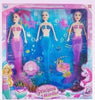 Principesse-Marine-3-Sirene-Sirena-Bambole-Giocattolo-Gioco-Bambina