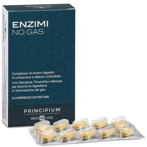 Principium enzimi no gas 24 compresse