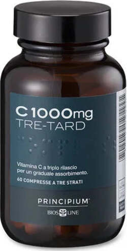Principium-Tre-Tard,-Vitamina-C-1000mg-a-triplo-rilascio(60-Compresse