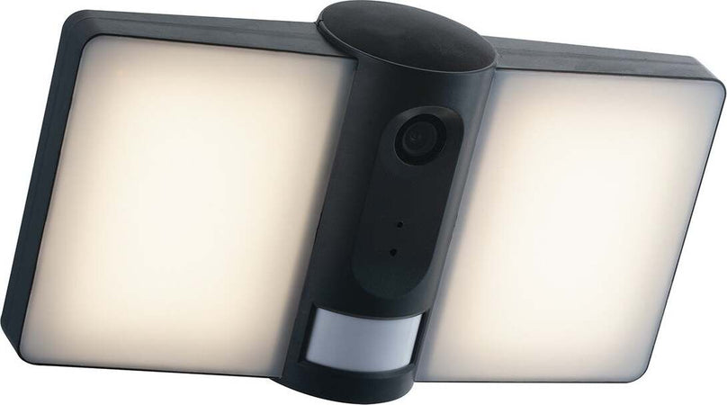 Prioettore Led Vysor Antracite 20W 1400Lm 4000K Ip54 Wifi Con Sensore E Telecamera 26,5X13,2X17Cm Illuminazione/Illuminazione per esterni/Proiettori Led Mall Home - Napoli, Commerciovirtuoso.it