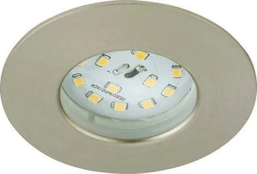 PRISMA---FARETTO-INCASSO-1XLED-5W-400LM-IP44-FISSO-ROTONDO***
