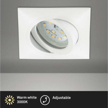 PRISMA---FARETTO-LED-AD-INCASSO-1X5W-400LM-IP23-QUADRATO***
