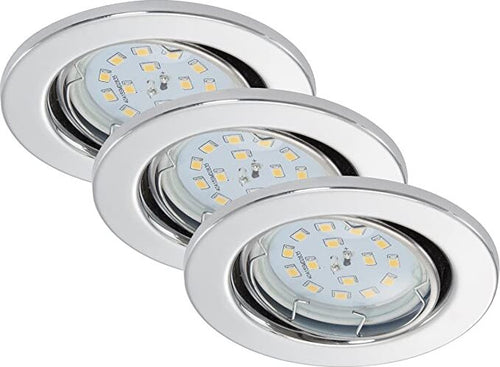 PRISMA---IP23-SET-3-FARETTI-DA-INCASSO-3-X-LED-GU10-.-5W,400LM-ROTONDI