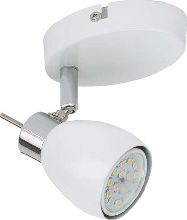 Prisma-2895-016-Faretto-da-soffitto-a-1-luce,-luci-a-LED,-1-x-5-W,-colore-luce:-bianco-caldo-[Classe-di-efficienza-energetica-A++]