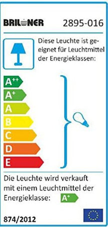 Prisma-2895-016-Faretto-da-soffitto-a-1-luce,-luci-a-LED,-1-x-5-W,-colore-luce:-bianco-caldo-[Classe-di-efficienza-energetica-A++]